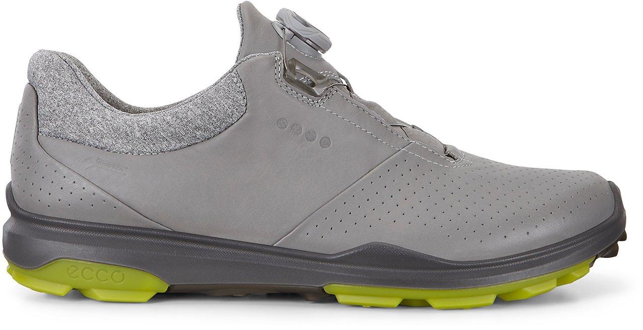 Mens Goretex Biom Hybrid 3 Boa Spikeless Golf Shoe LTGRY GRN ECCO Golf Shoes Men s Golf Town Limited
